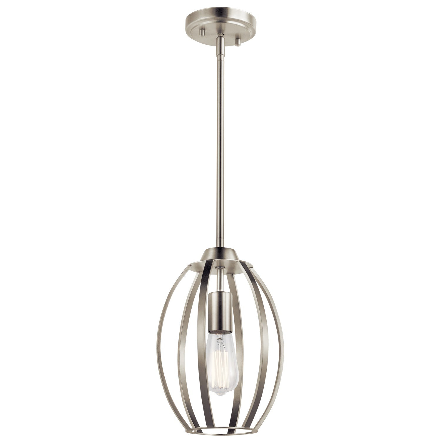 Tao Pendant Brushed Nickel