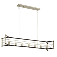 Kichler Lente Linear Chandelier 7Lt