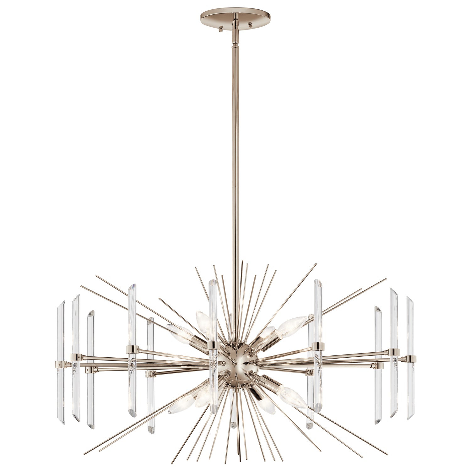 Eris Chandelier Polished Nickel