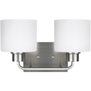 Canfield Vanity Light Brushed Nickel