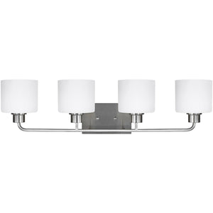Canfield Vanity Light Brushed Nickel