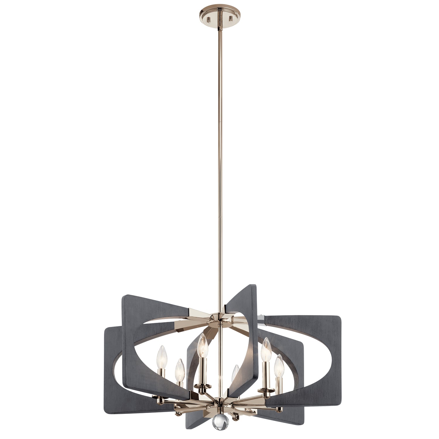 Alscar Chandelier Driftwood Grey