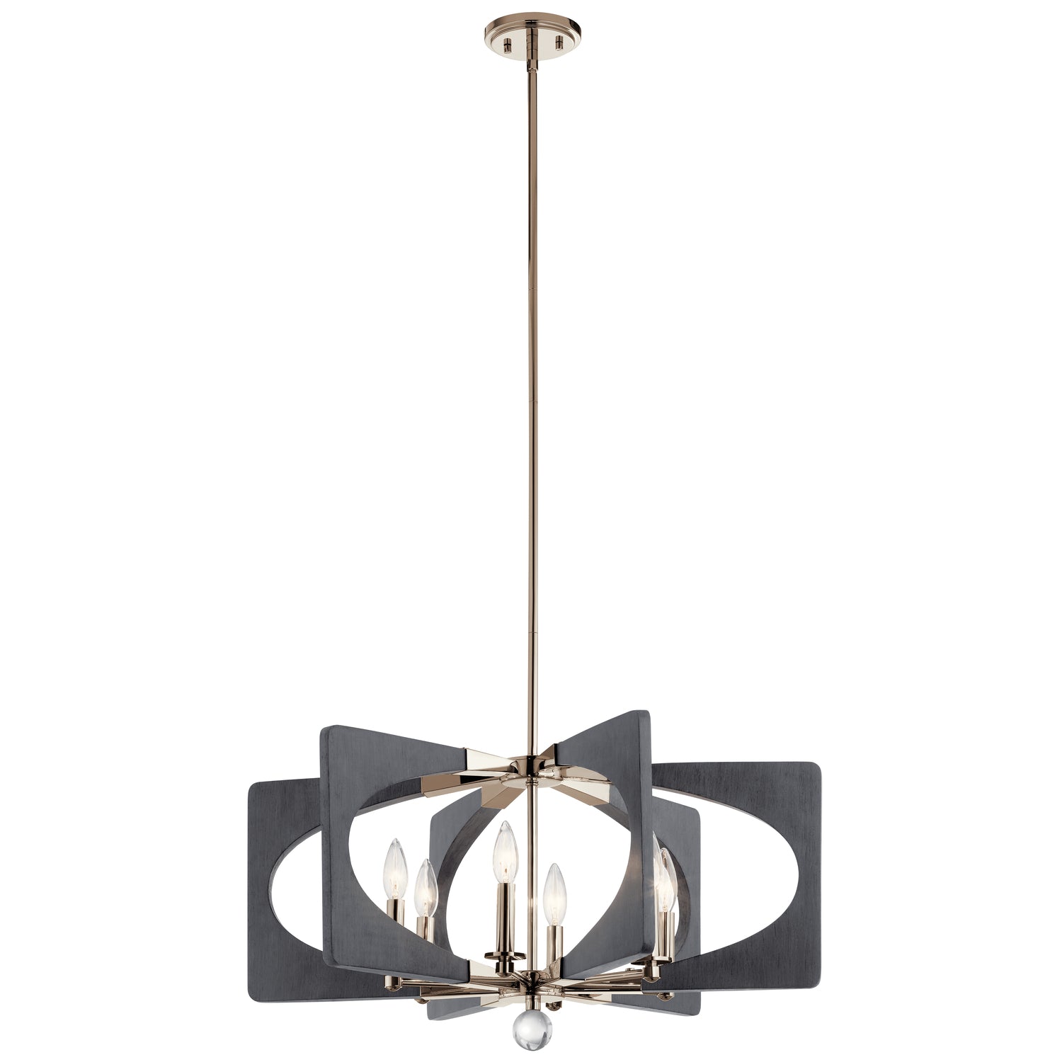 Alscar Chandelier Driftwood Grey