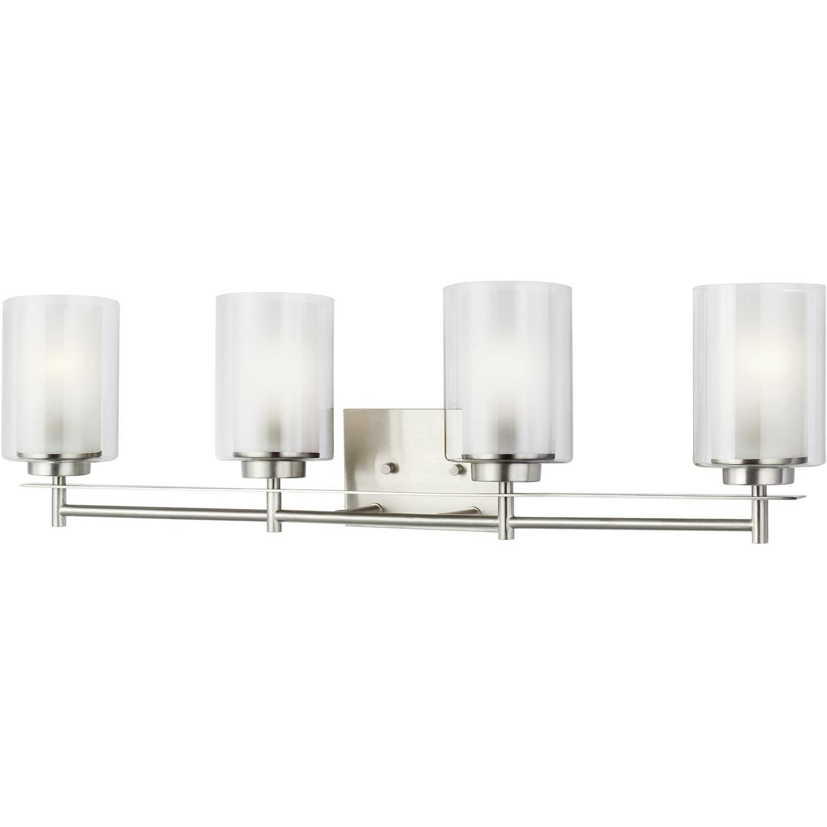 Elmwood Park Vanity Light Brushed Nickel