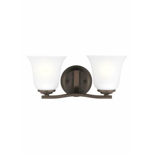 Emmons 2-Light Vanity Light (with Bulbs)