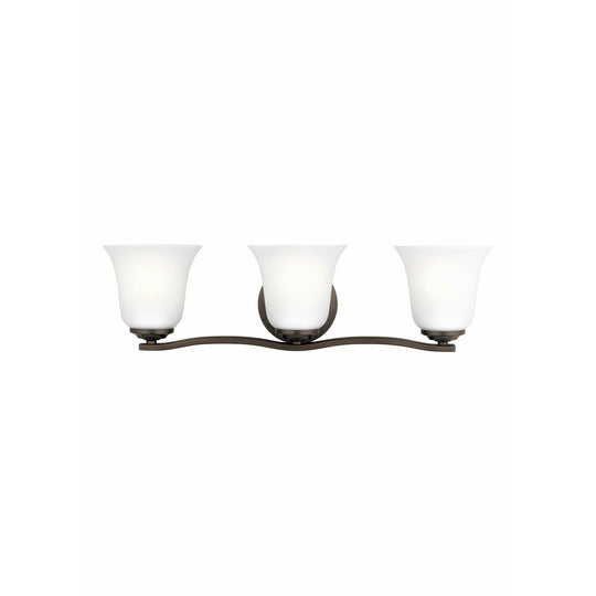 Emmons 3-Light Vanity Light (with Bulbs)