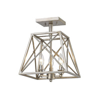 Trestle Semi Flush Mount