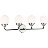 Cafe 4-Light Vanity Light (with Bulbs)
