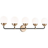 Cafe 5-Light Vanity Light (with Bulbs)