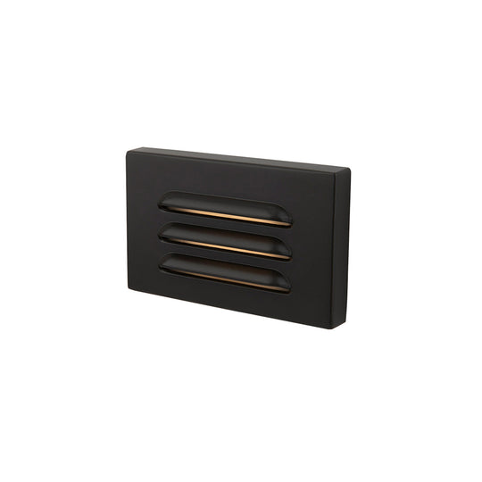 5" 12V LED Horizontal Louvered Surface Mounted Indoor/Outdoor Step Light and Wall Light