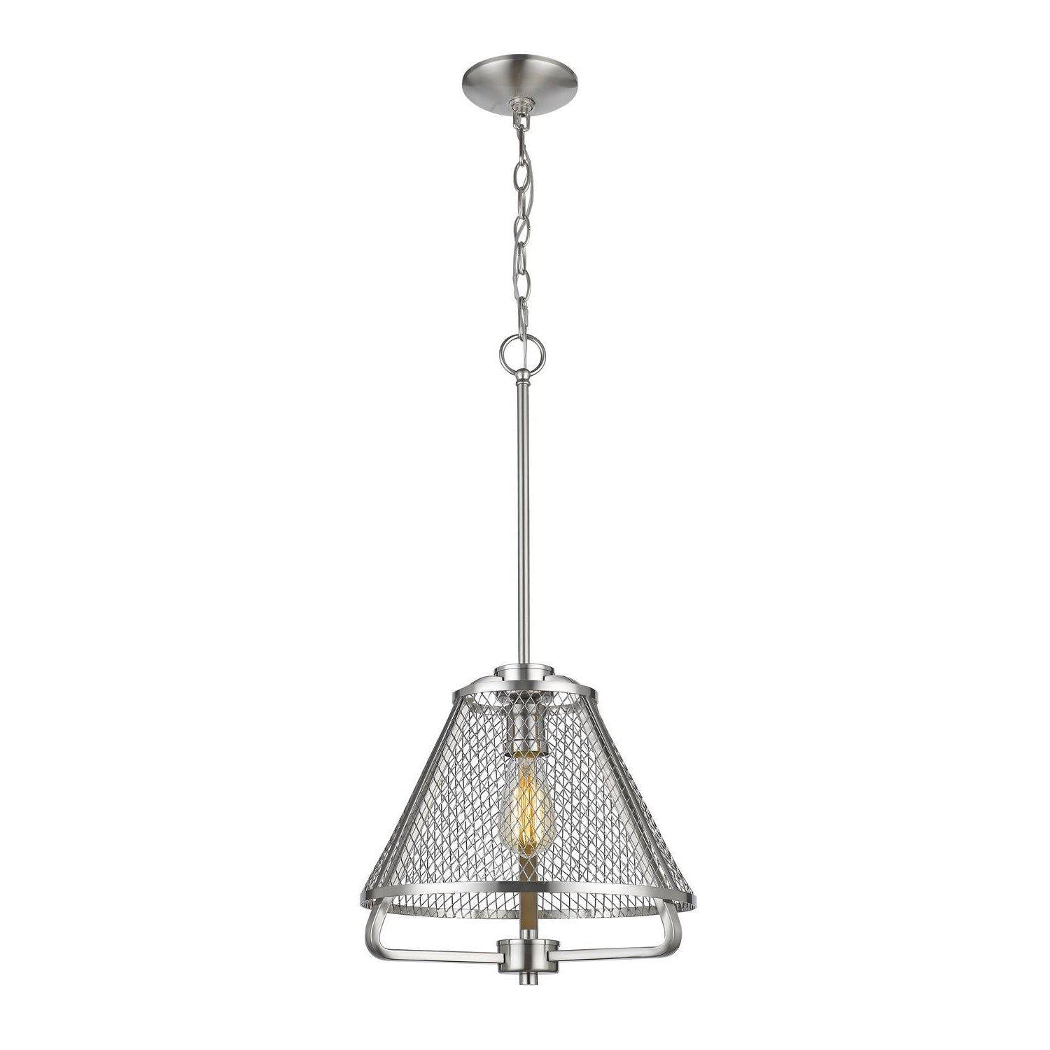 Iuka Pendant Brushed Nickel