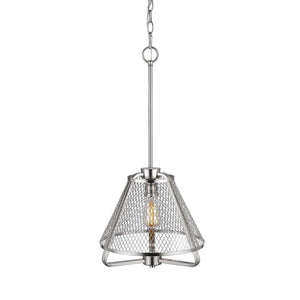 Iuka Pendant Brushed Nickel