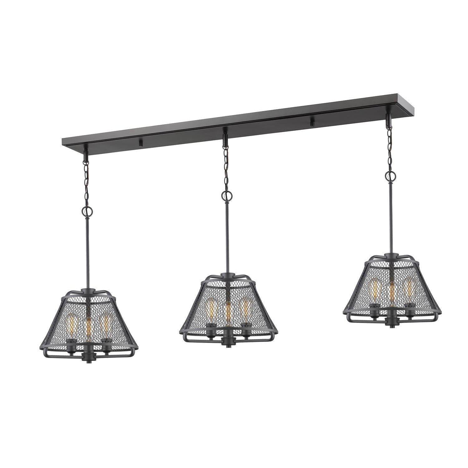 Iuka Linear Suspension Bronze