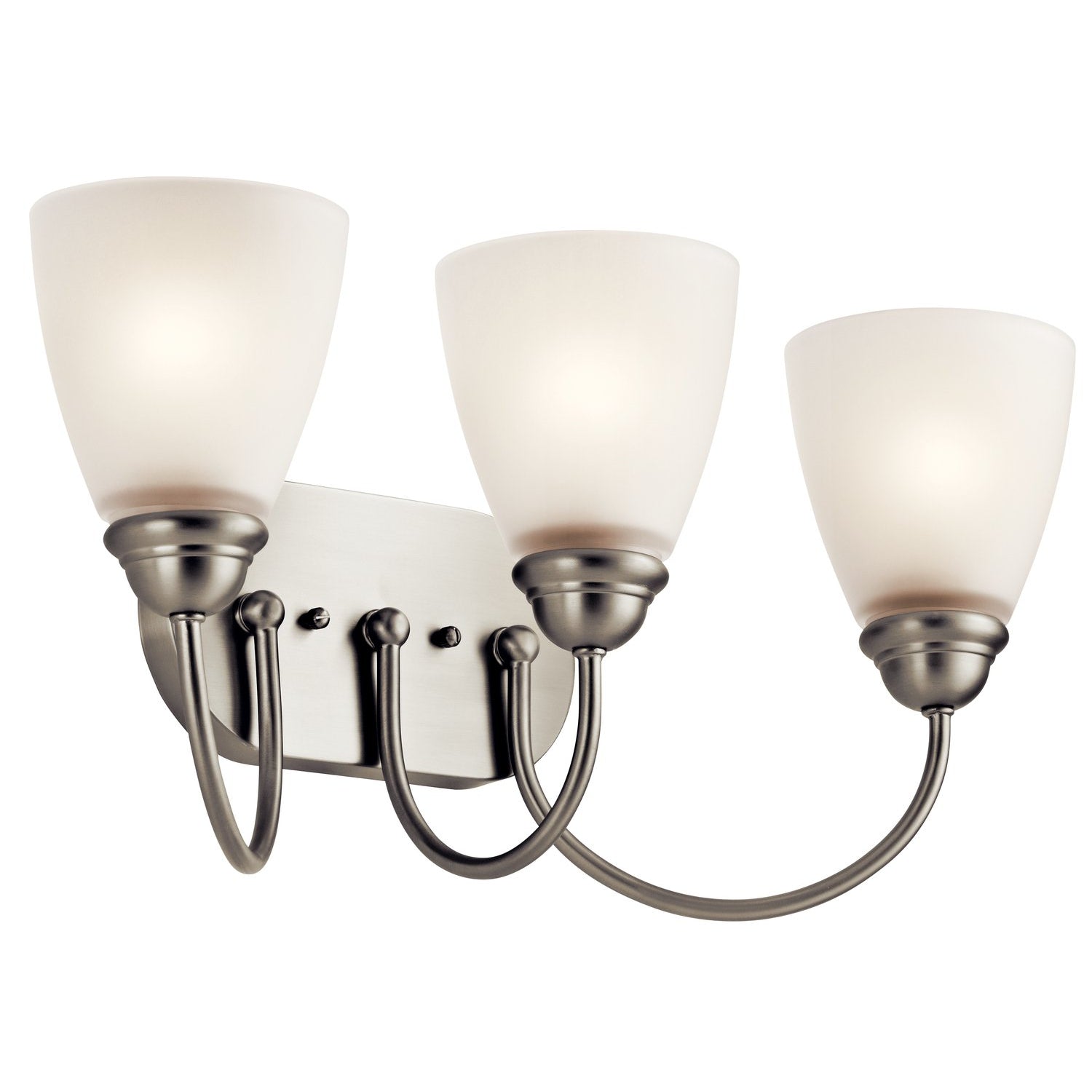 Jolie Vanity Light Brushed Nickel