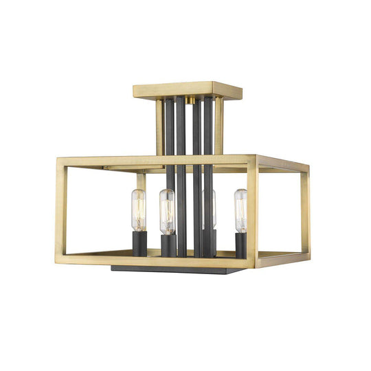 Quadra Semi Flush Mount