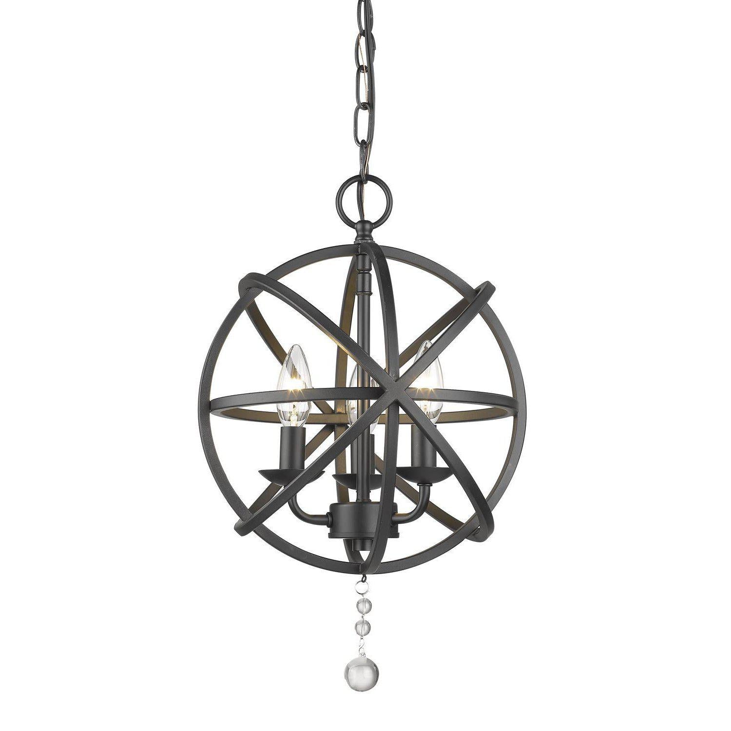 Tull Chandelier Matte Black