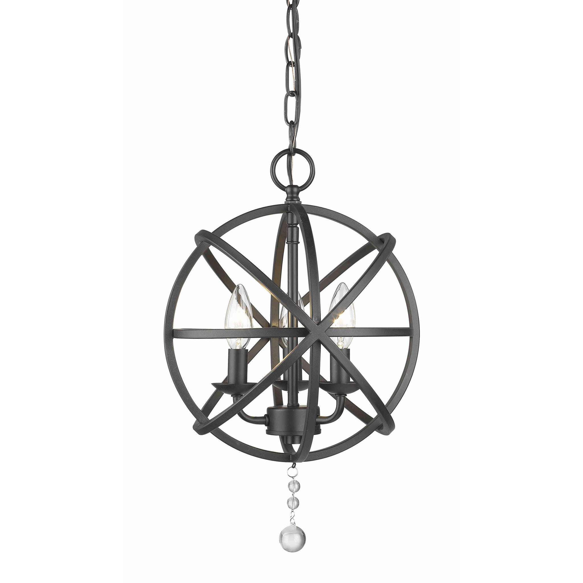 Tull Chandelier Matte Black