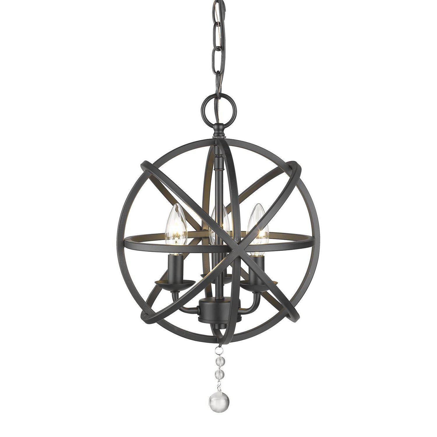 Tull Chandelier Matte Black