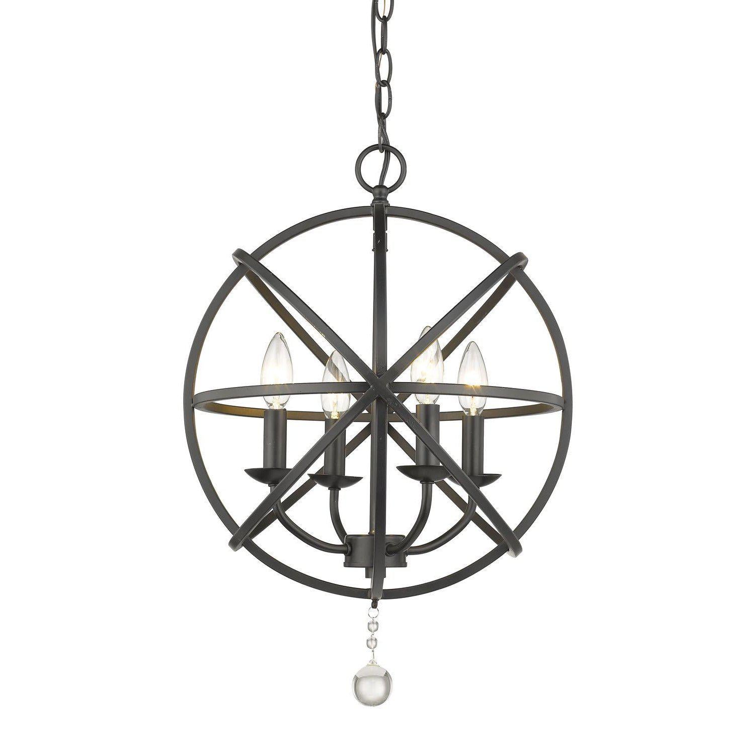 Tull Chandelier Matte Black