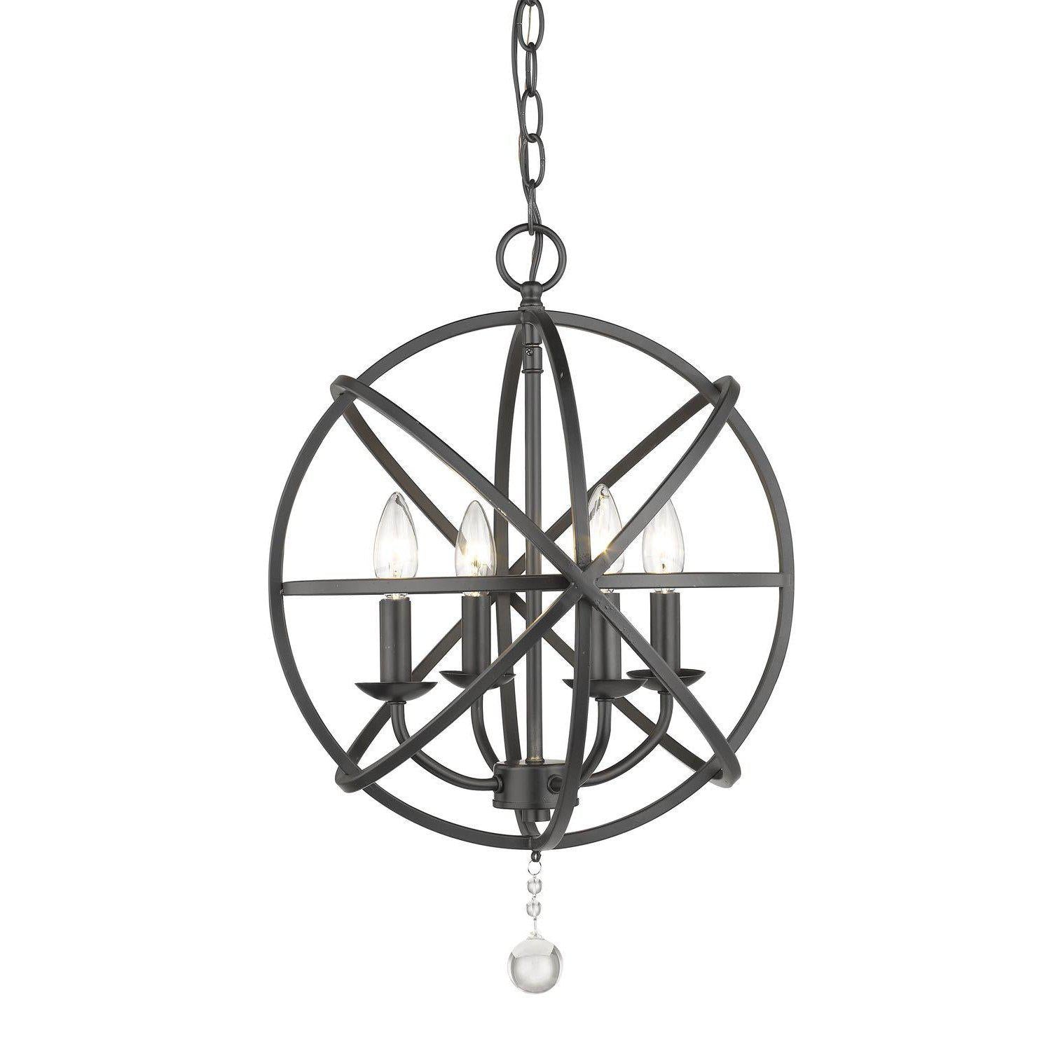 Tull Chandelier Matte Black