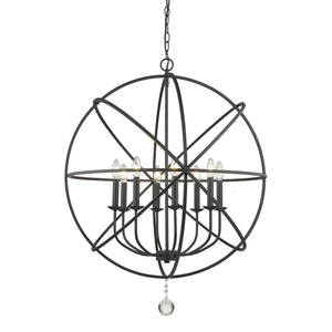 Tull Chandelier Matte Black