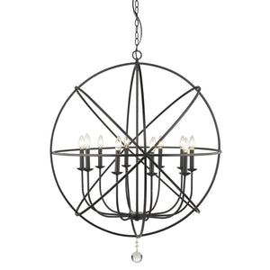 Tull Chandelier Matte Black