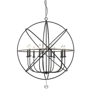 Tull Chandelier Matte Black