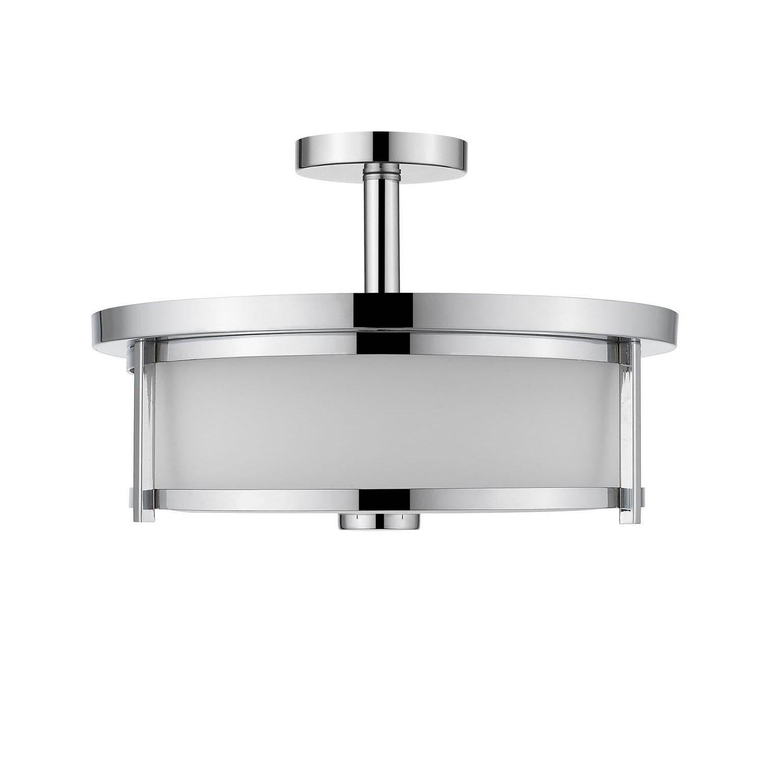 Savannah Semi Flush Mount Chrome