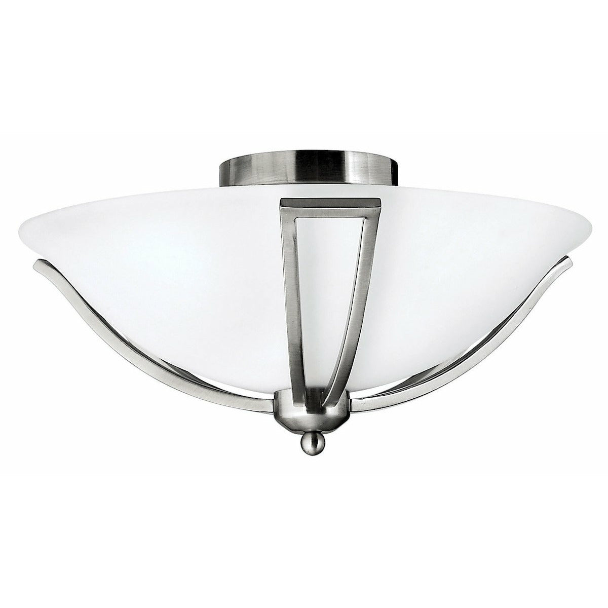 Bolla Flush Mount Brushed Nickel