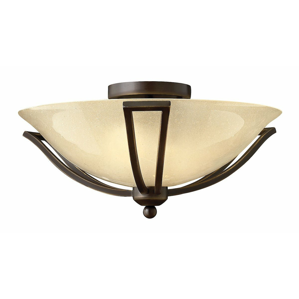 Bolla Flush Mount Olde Bronze-LED