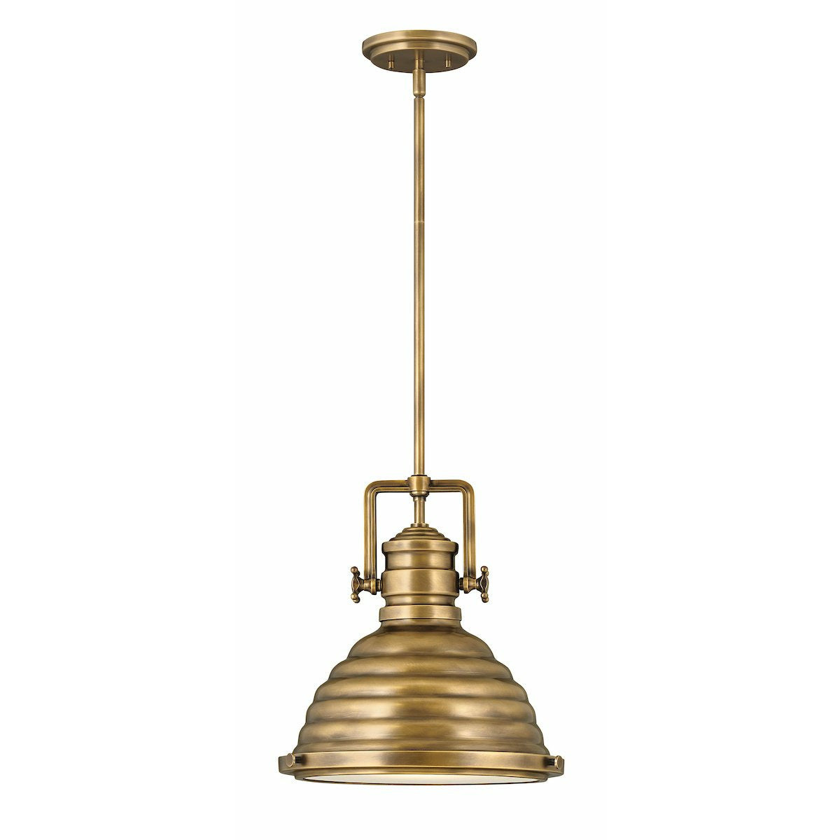 Keating Pendant Heritage Brass