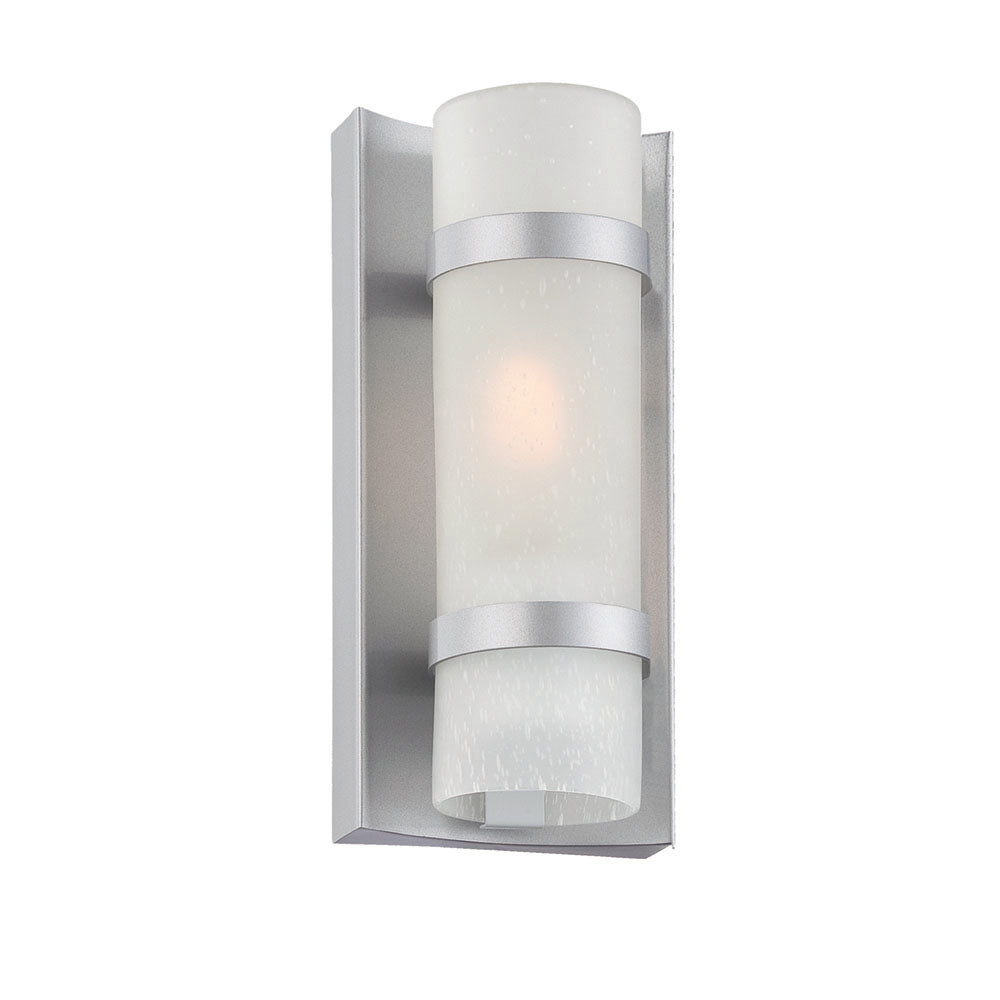Apollo Outdoor Wall Light Brushed Silver