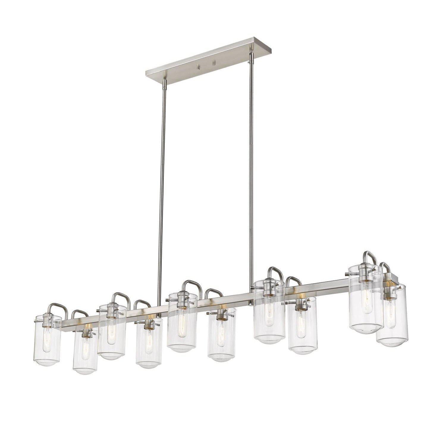 Delaney Linear Suspension Brushed Nickel