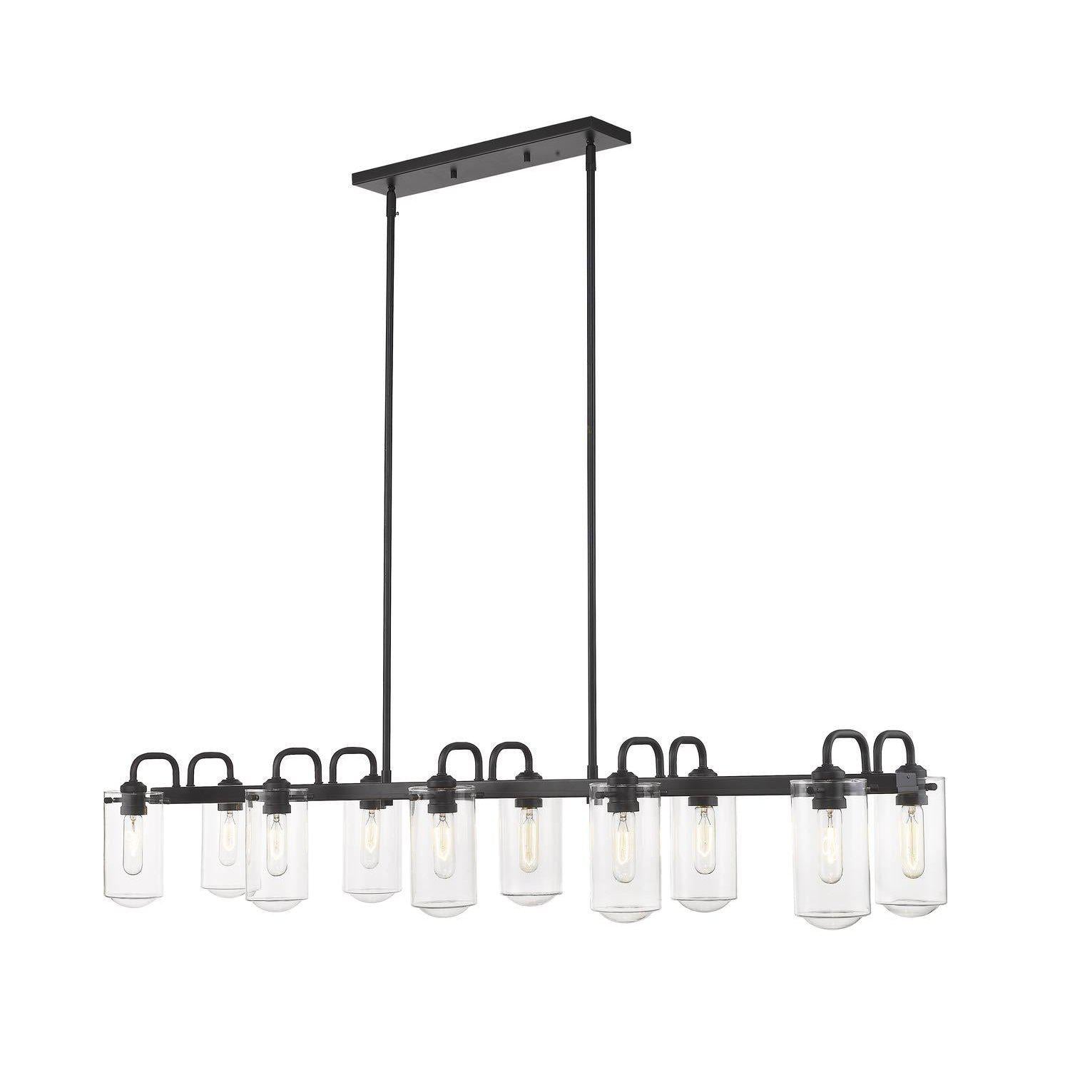 Delaney Linear Suspension Matte Black