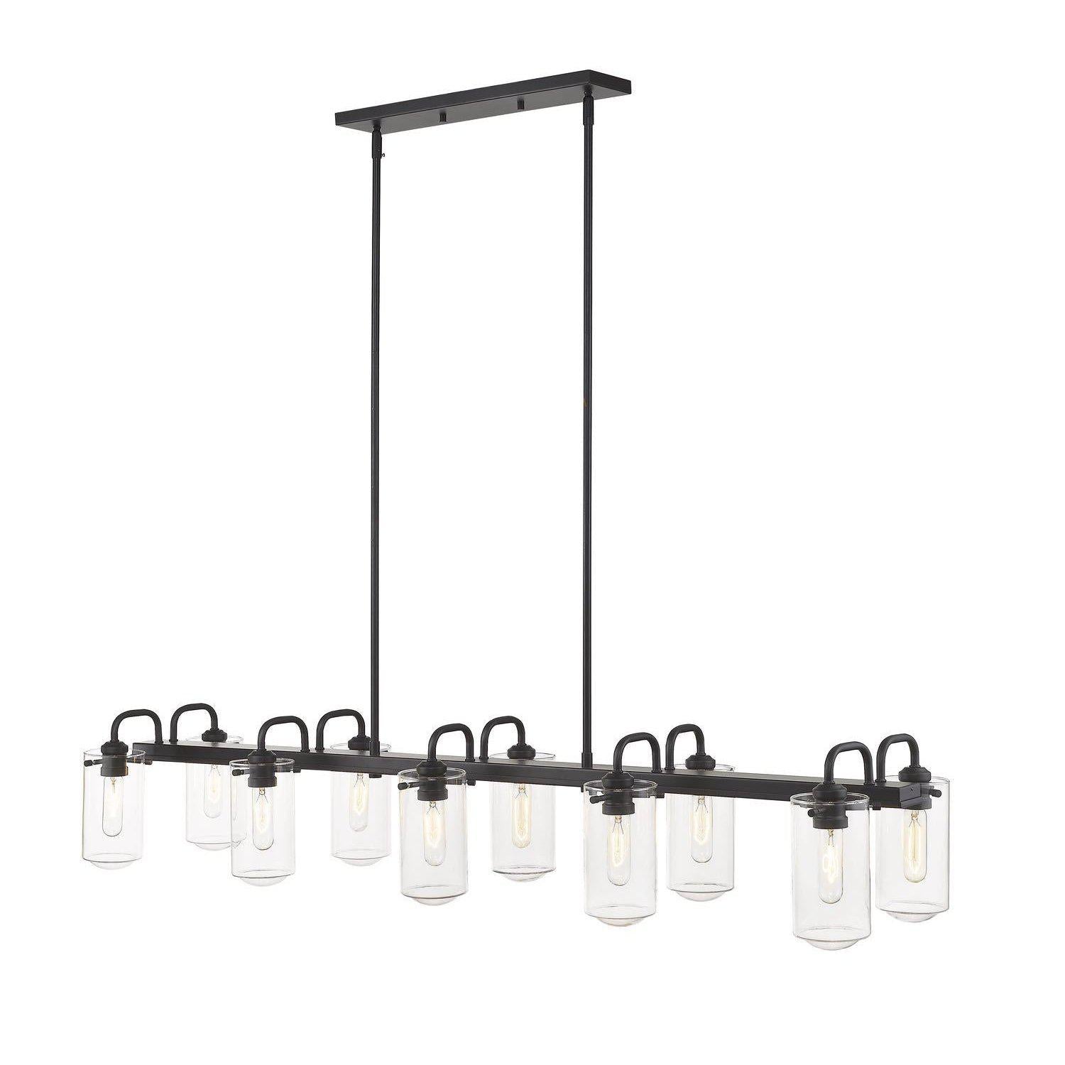 Delaney Linear Suspension Matte Black