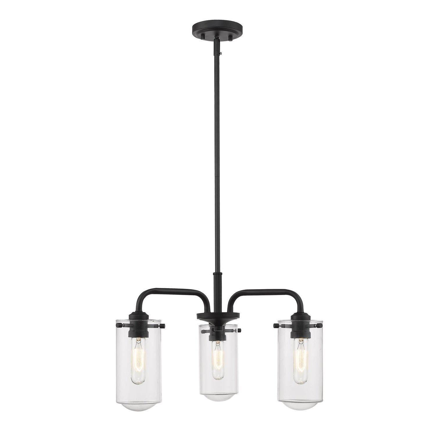 Delaney Chandelier Matte Black