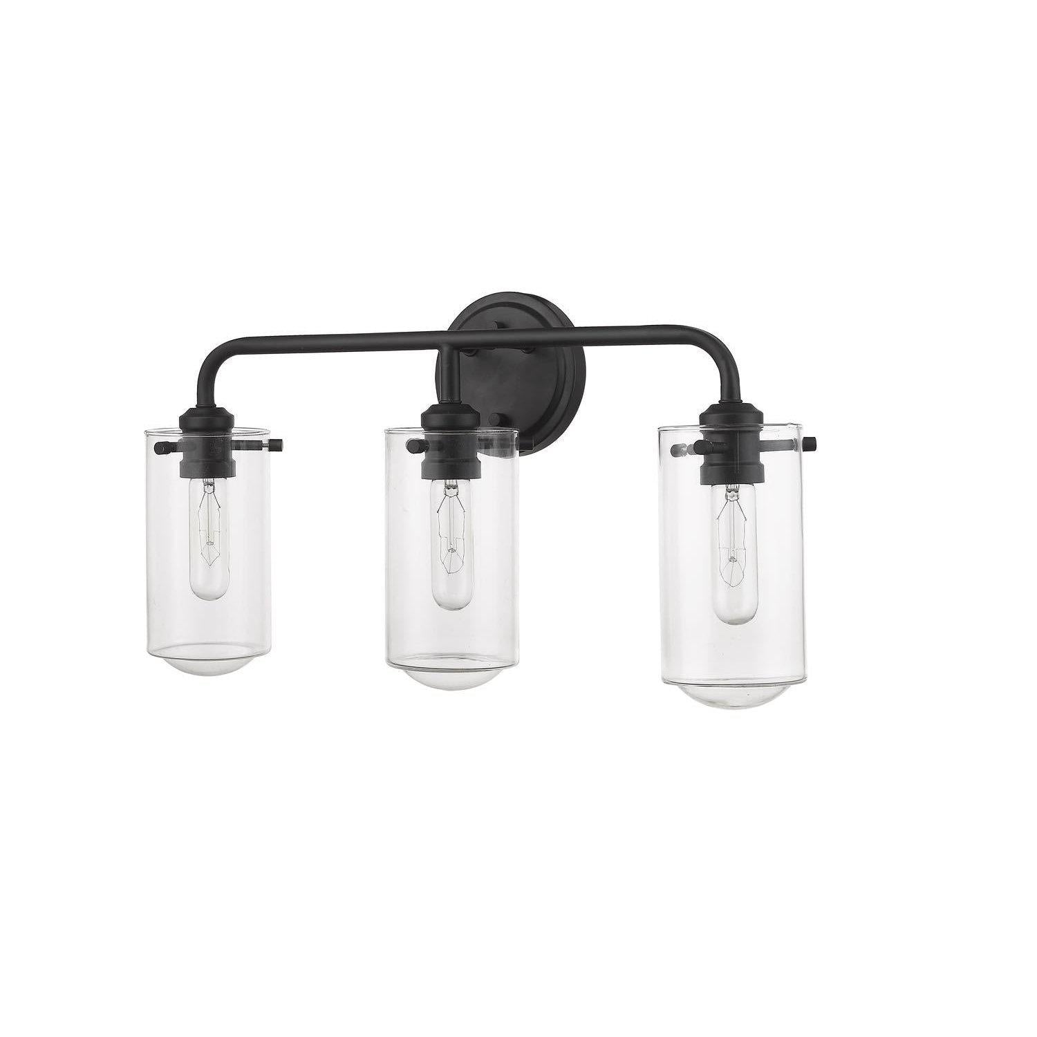 Delaney Vanity Light Matte Black