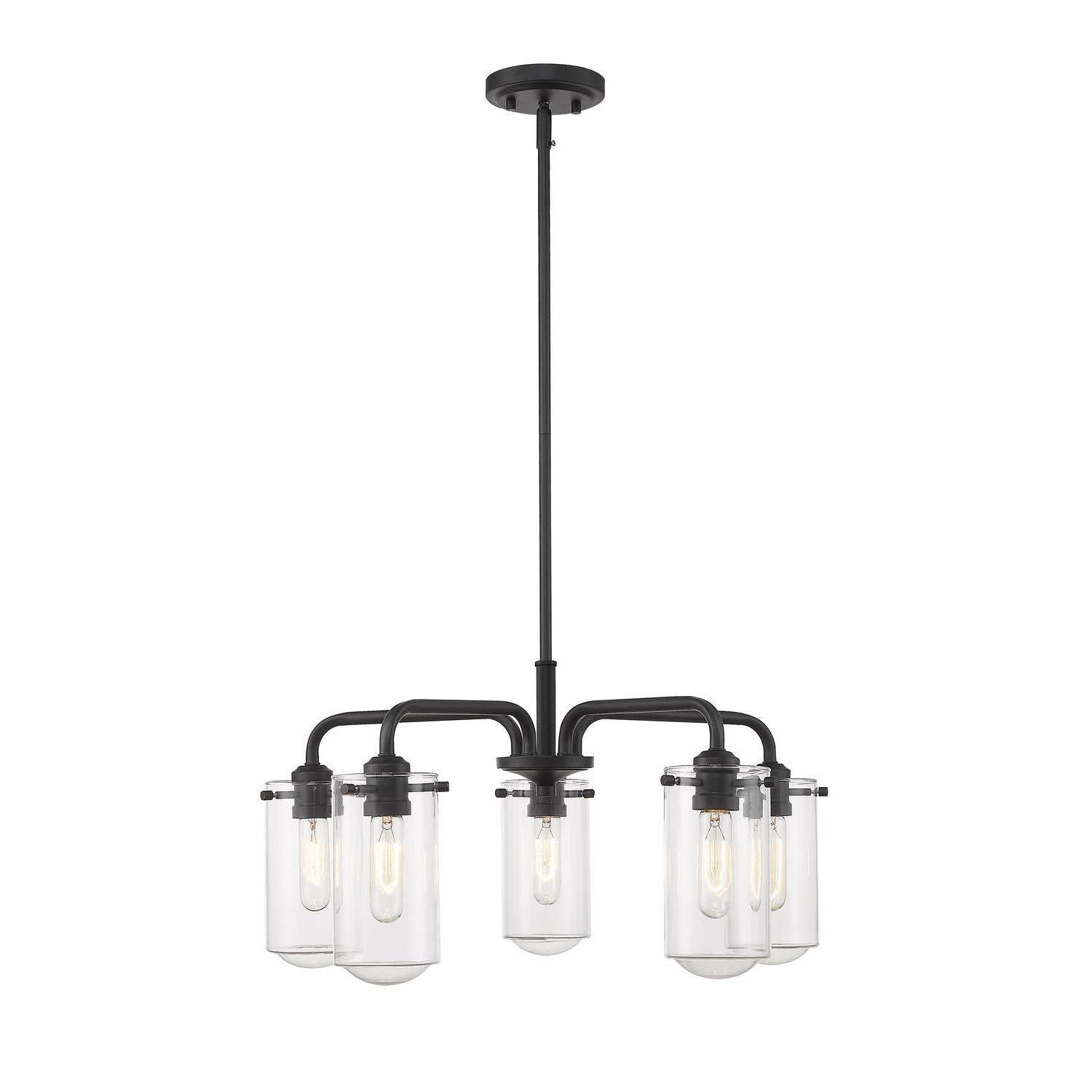 Delaney Chandelier Matte Black