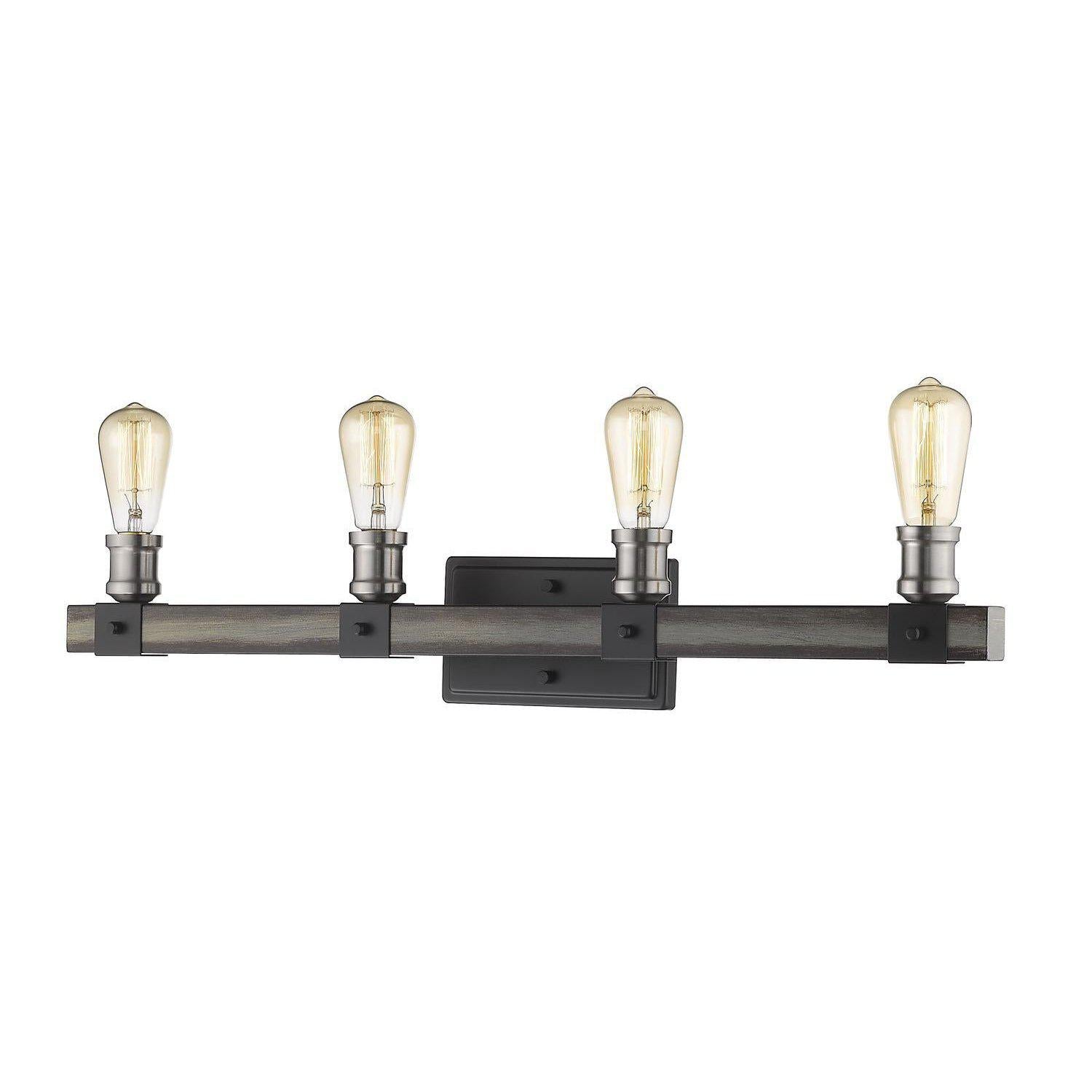 Kirkland Vanity Light Ashen Barnboard