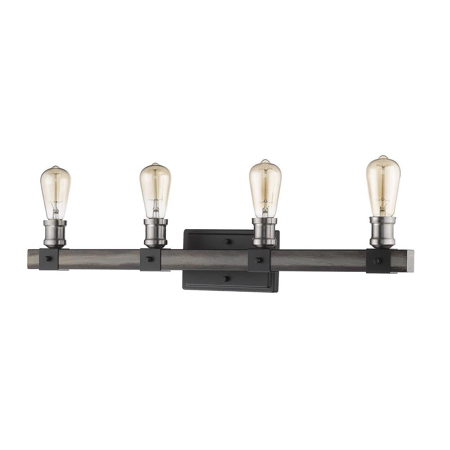 Kirkland Vanity Light Ashen Barnboard