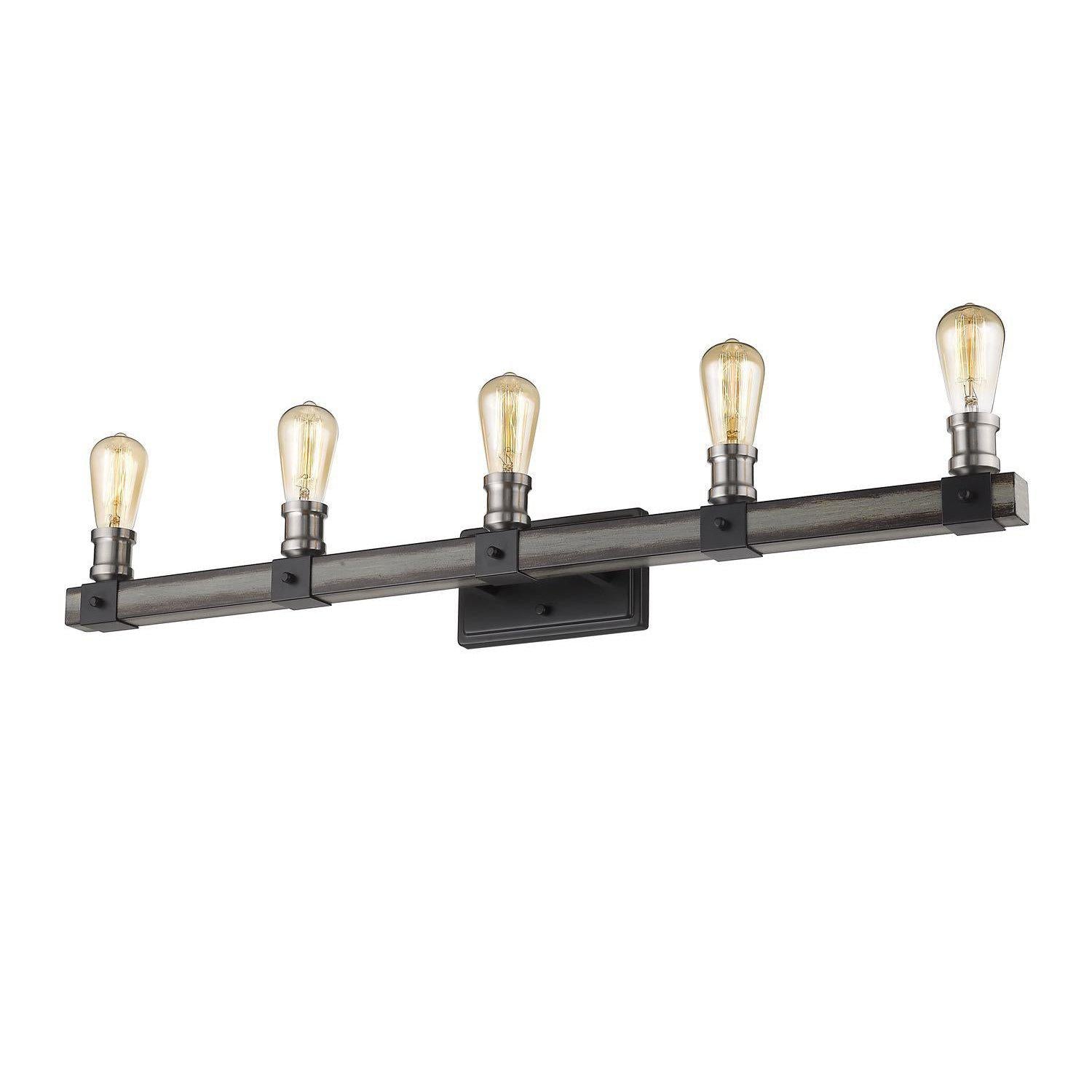 Kirkland Vanity Light Ashen Barnboard