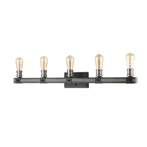 Kirkland Vanity Light Ashen Barnboard