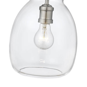 Bella Mini Pendant Matte Black + Brushed Nickel