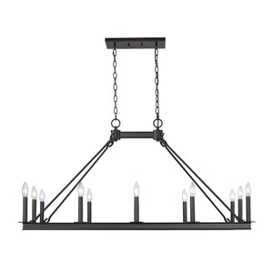 Barclay Linear Suspension Matte Black