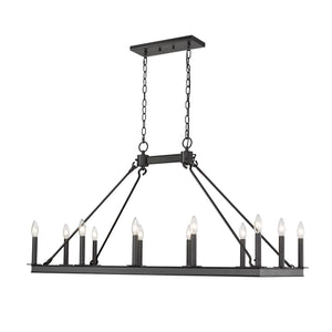 Barclay Linear Suspension Matte Black