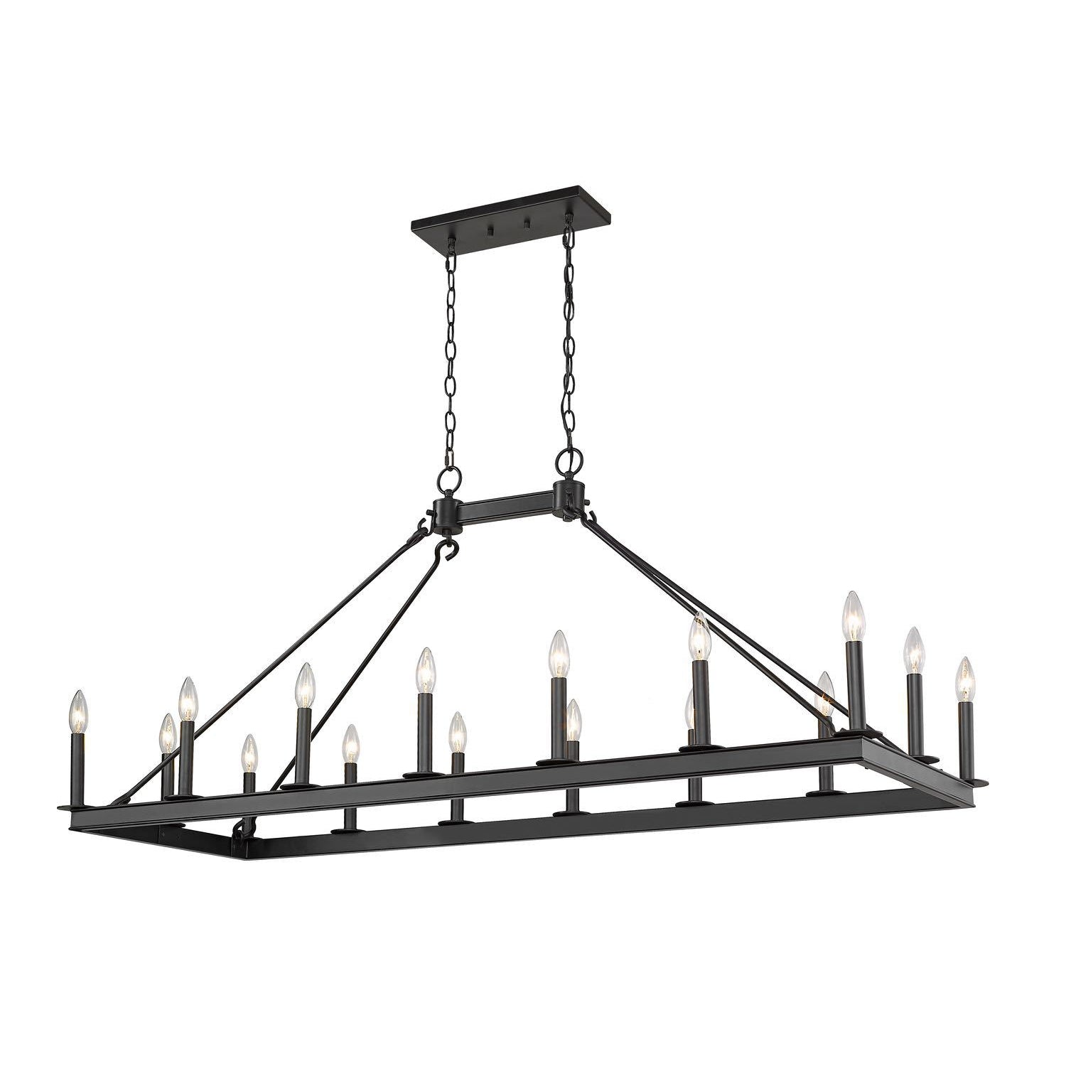 Barclay Linear Suspension Matte Black