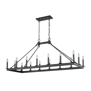 Barclay Linear Suspension Matte Black