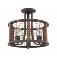 Beckett Semi Flush Mount