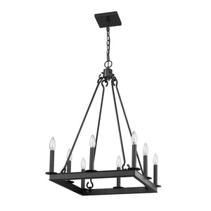 Barclay Chandelier Matte Black