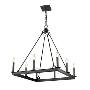 Barclay Chandelier Matte Black